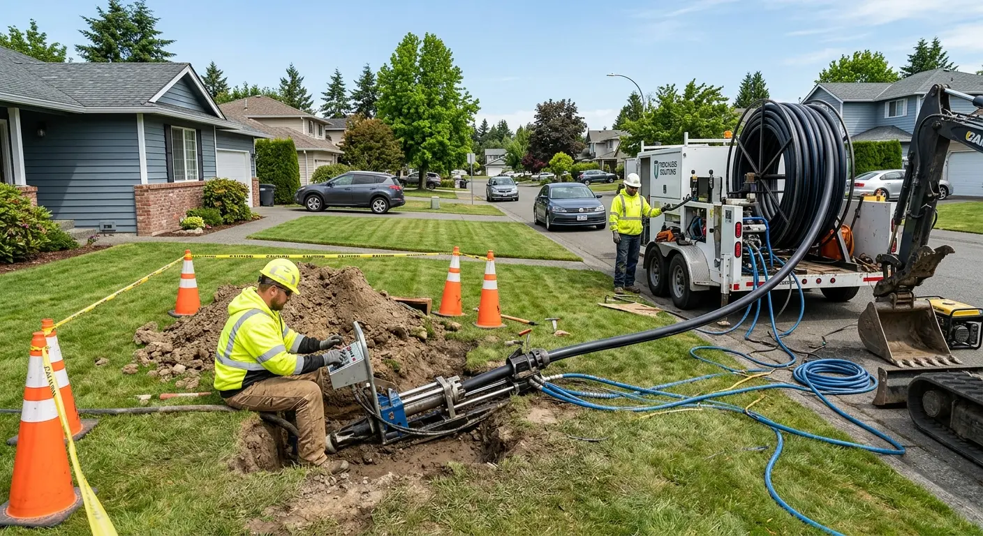 Trenchless Sewer Repair in Spring Arbor, MI